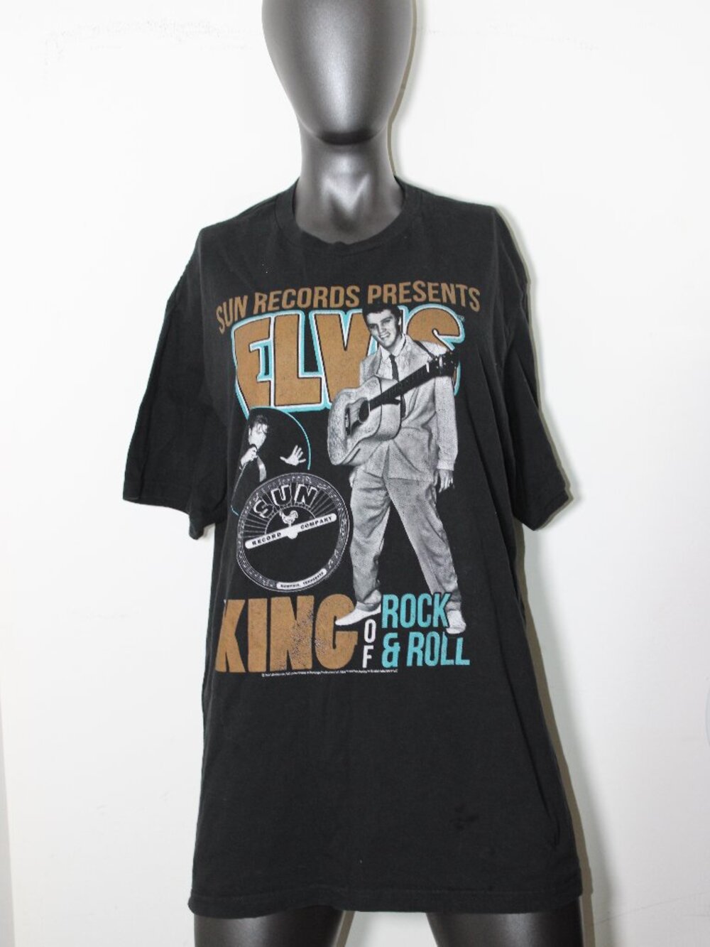 "Sun Records Presents Elvis: King of Rock & Roll" t-shirt
